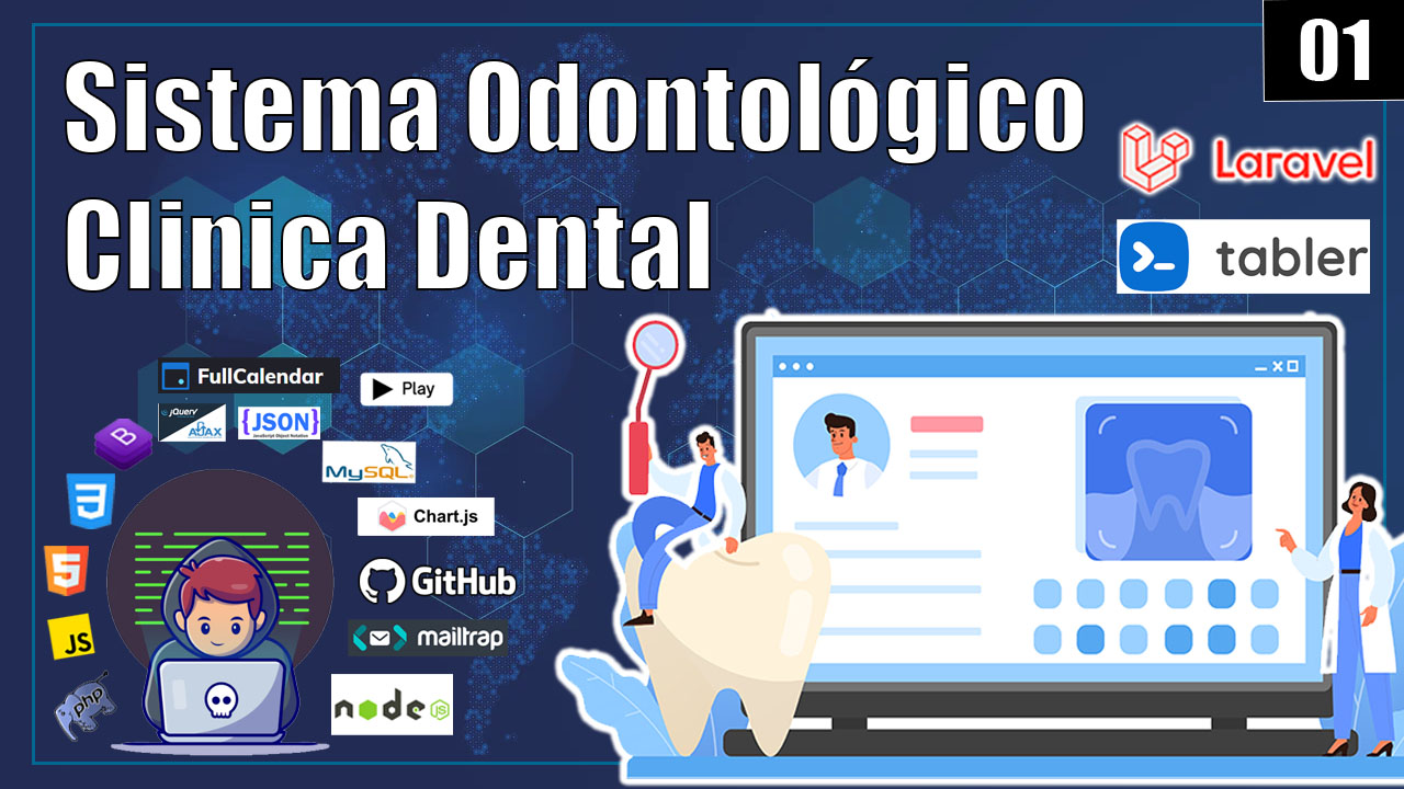 Sistema Odontológico y Clínica Dental con Laravel y Tabler UI